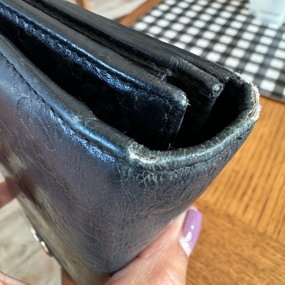 Gucci Signature Black Embossed Leather  Long Wallet  P0075 - Picture 14 of 16